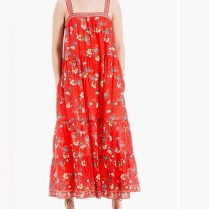 MAX STUDIO
Floral Tiered
Cotton Blend
Maxi Dress